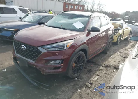 2019 Hyundai Tucson Night из США, поврежденный, VIN KM8J3CAL7KU018525